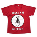 FISHBONE RACISM SUCKS RED SCREEN STARS LARGE 6650
