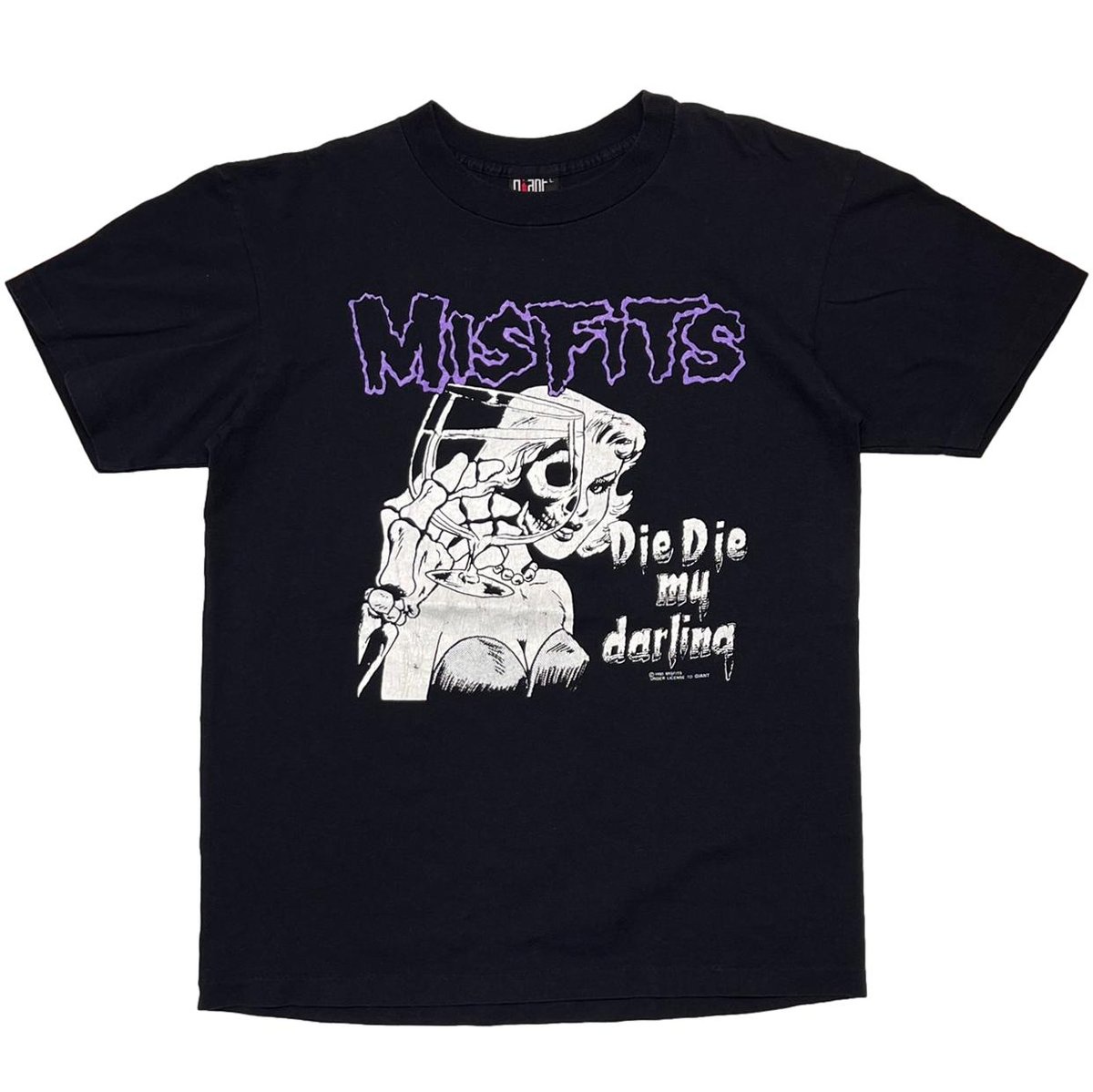 MISFITS 1990 DIE DIE MY DARLING GINAT LARGE 9310