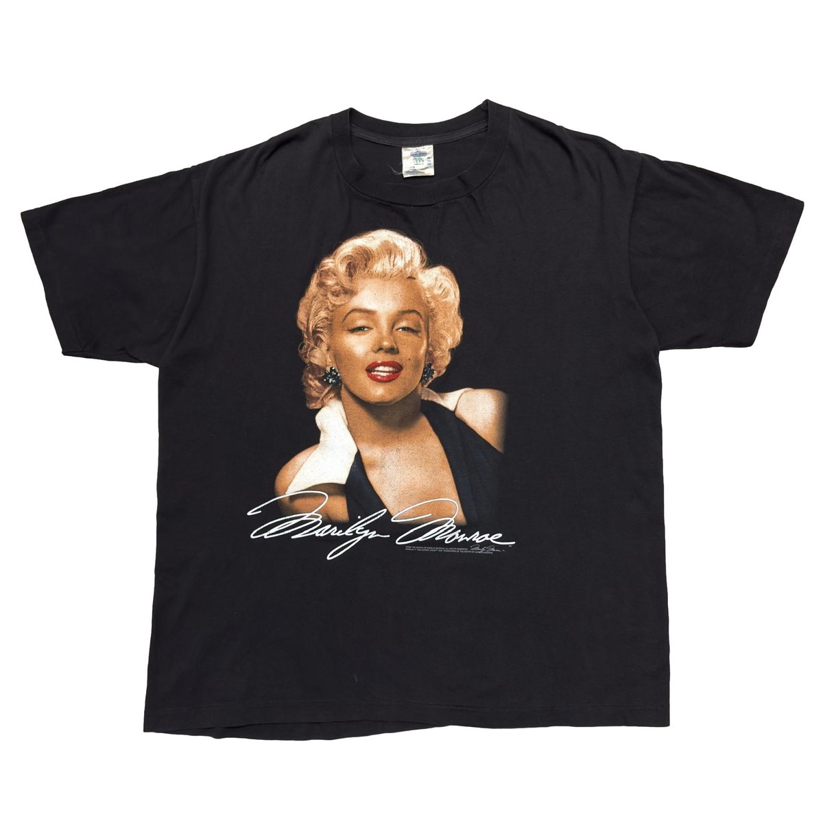 MARILYN MONROE PORTRAIT & SIGNATURE BLACK WINTERLAND XL 5300
