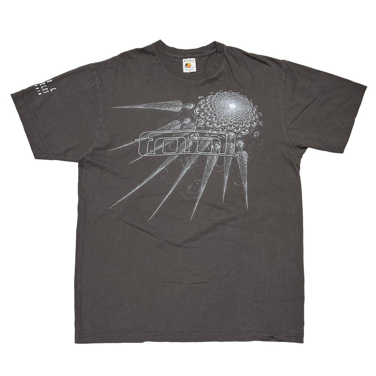 TOOL LOS ANGELES CALIFORNIA TEE CHARCOAL XL 1744