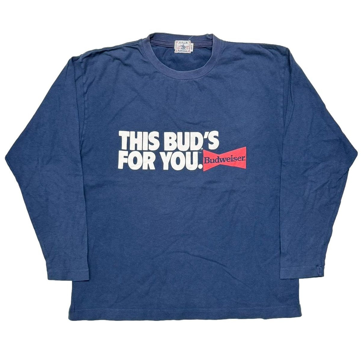 Budweiser THIS BUD'S FOR YOU. LS NAVY LARGE 5877