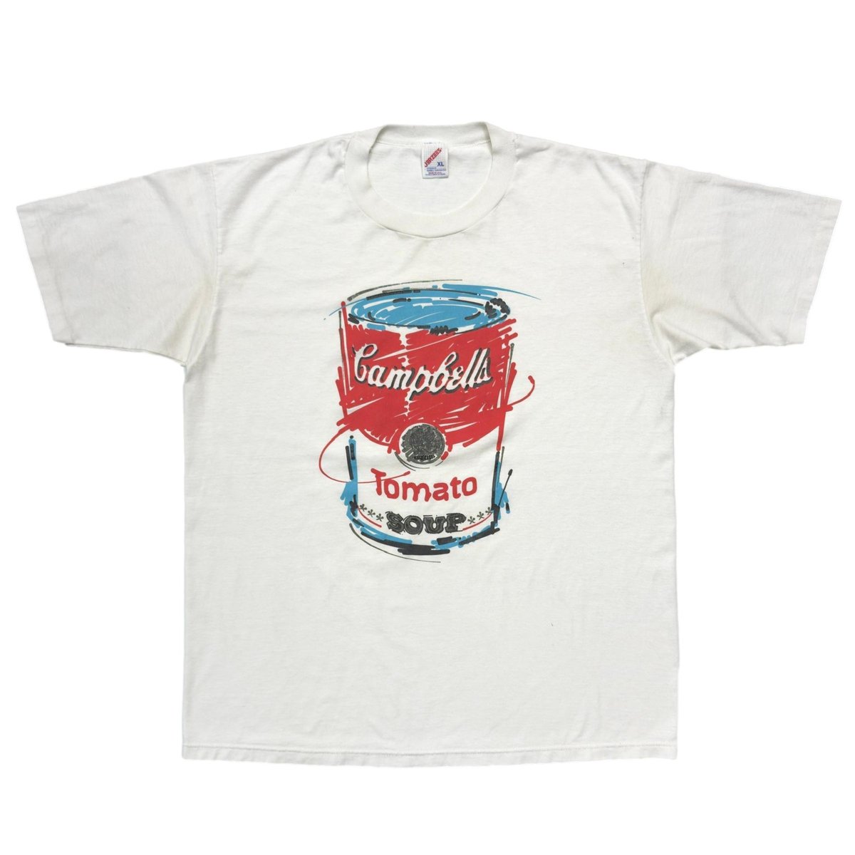 Campbells TOMATO SOUP CAN WHITE JERZEES XL 6402