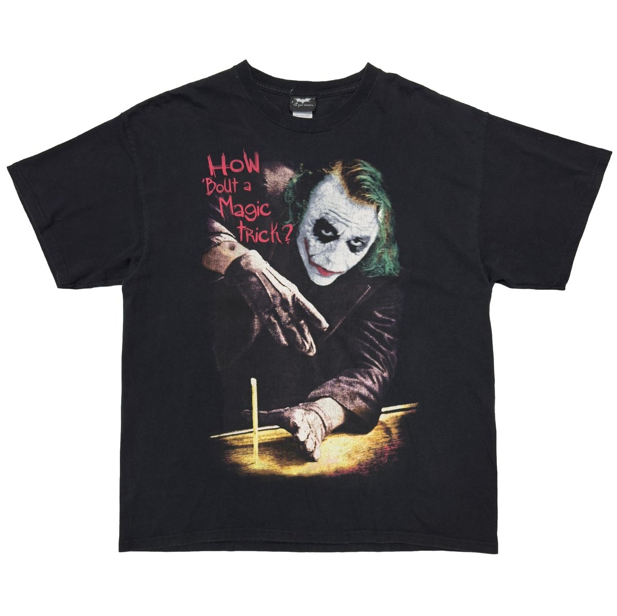 DARK KNIGHT MOVIE PROMO JOKER HOW ABOUT A MAGIC TRICK? XL 1383
