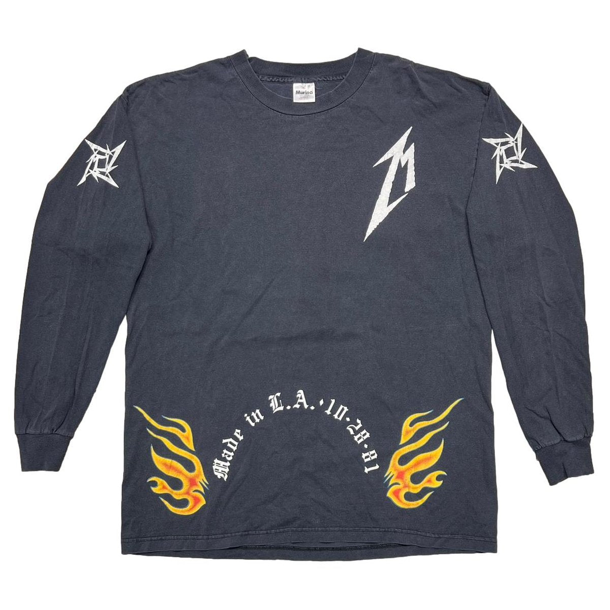 METALLICA 15YEARS FLAME LS MURINA XL 5105