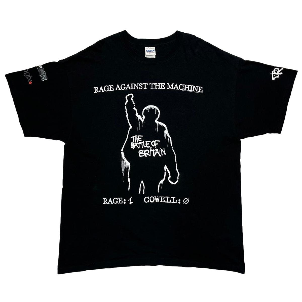 RAGE AGAINST THE MACHINE 2010 VICTORY CELEBRATION GILDAN XL 6821