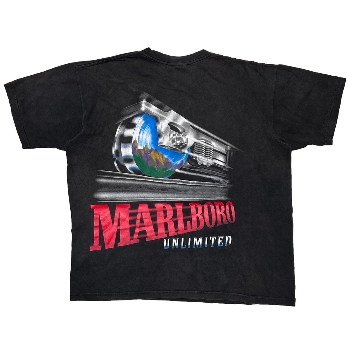 Marlboro RAILROAD POCKET TEE FITS XL 6626