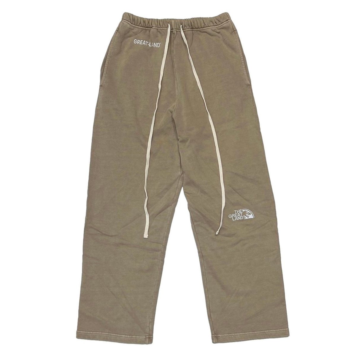 greatLAnd ORIGINAL REXY FLARE SWEAT PANT TAN