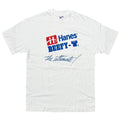 Hanes BEEFY-T the ultimate! WHITE Hanes LARGE 5079