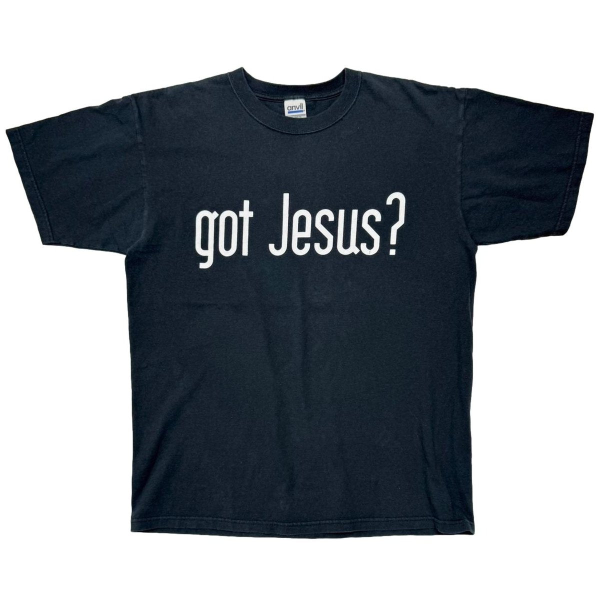 OLD & VINTAGE got Jesus ? anvil LARGE 4876