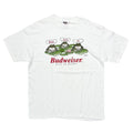 Budweiser 1995 3 FROGS WHITE ONEITA XL 4613