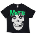 MISFITS 2001 SKULL GREEN TEXT GLOW IN THE DARK TENNESSEE RIVER XL 4678