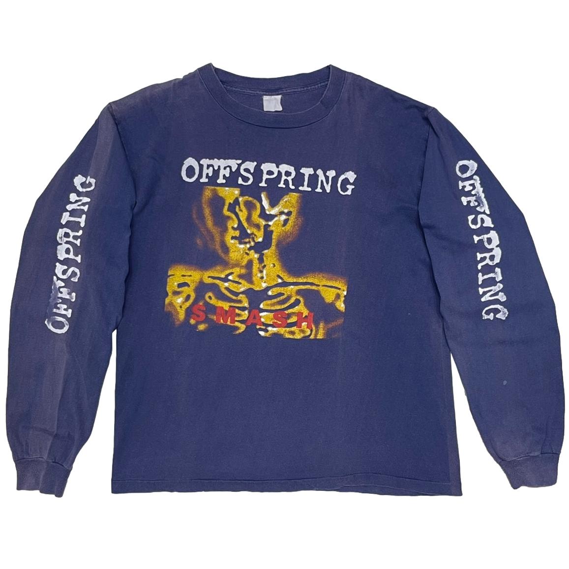 OFFSPRING SMASH LS NAVY FITS LARGE 4223