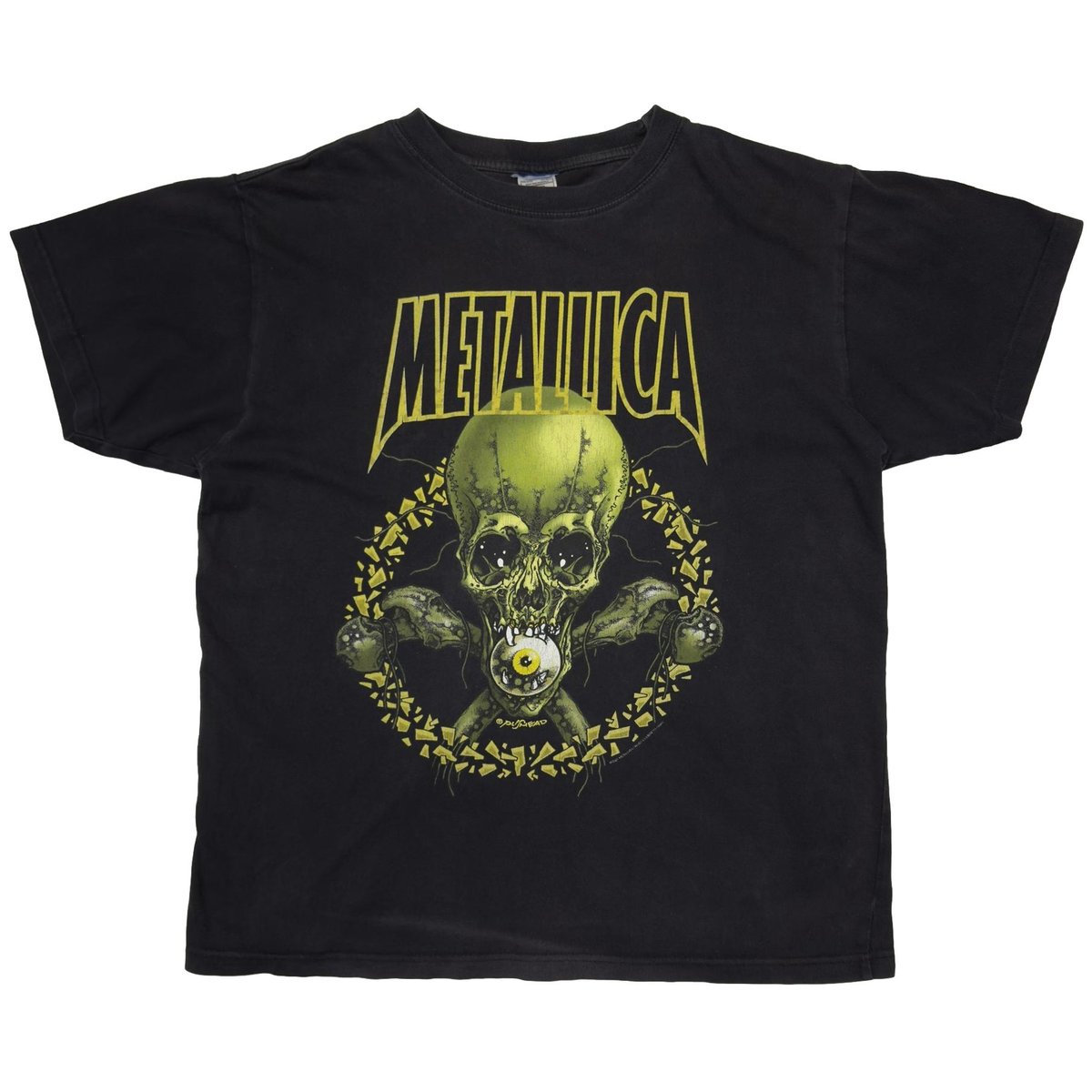 METALLICA 2001 NO LEAF CLOVER PUSHEAD LARGE 9135