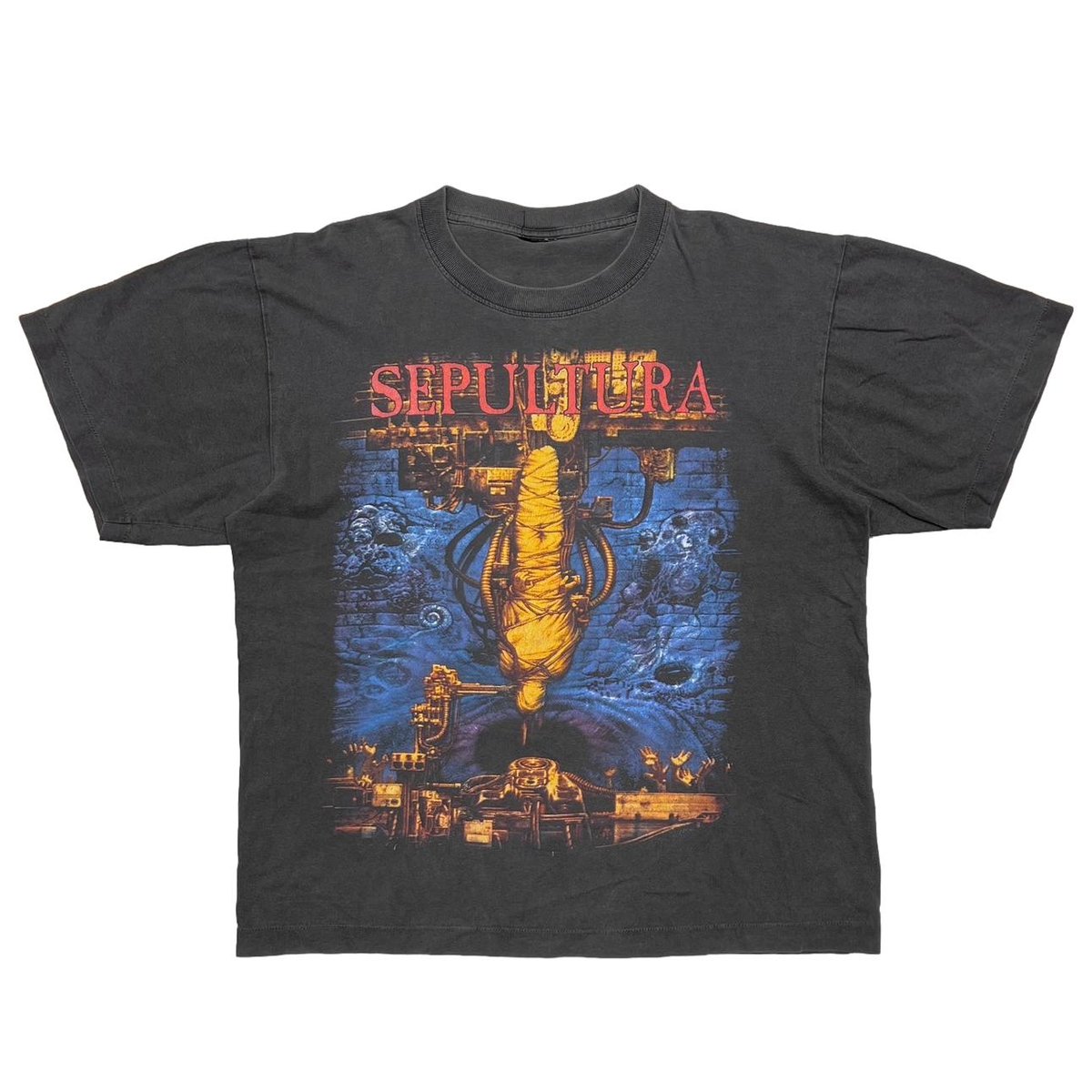 SEPULTURA DOUBLESIDE PRINT EURO BOOTLEG FITS XL 7660