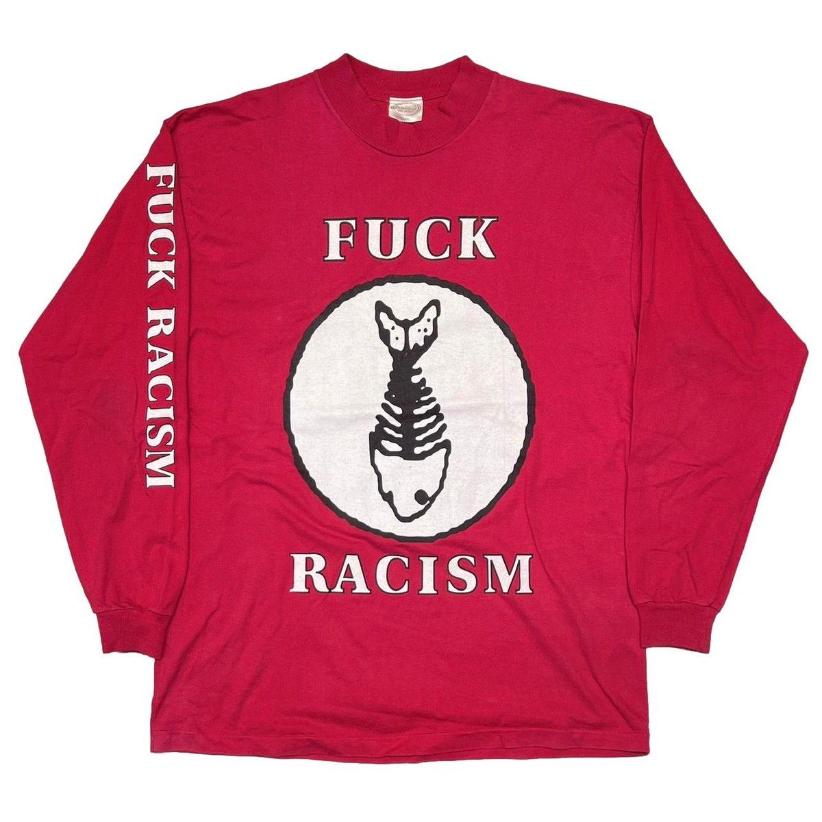 FISHBONE FUCK RACISM LS LARGE 3258