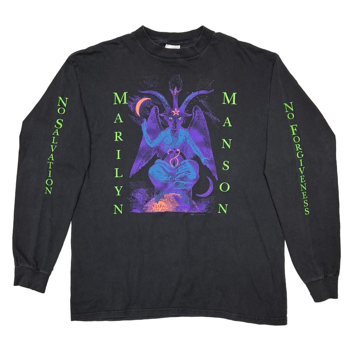 MARILYN MANSON WHEN I'M GOD EVERYONE DIES LS TULTEX XL 2383