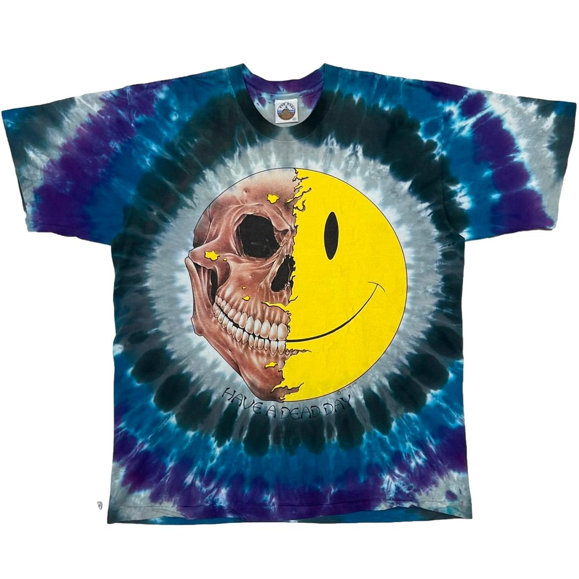 OLD&VINTAGE HAVE A DEAD DAY TIEDYE XL 4226