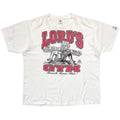 LORD'S GYM 1990 HIS PAIN YOUR GAIN WHITE DELTA XL 2992