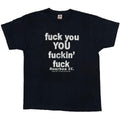 OLD & VINTAGE fuck you YOU fuckin' fuck FRUIT OF THE LOOM XL 6716