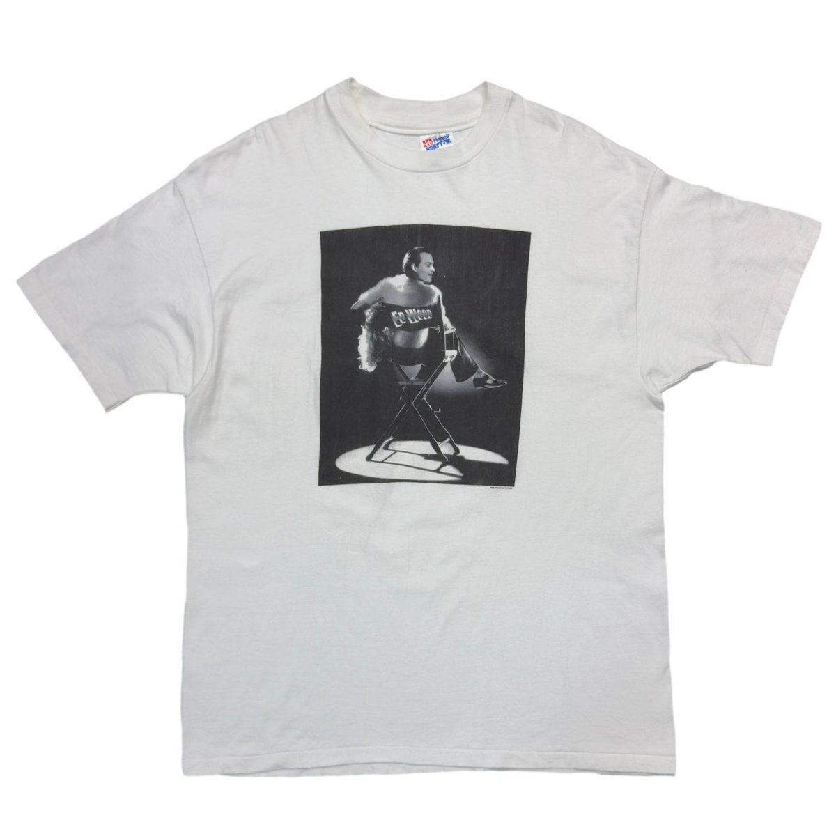 ED WOOD PORTRAIT WHITE HANES XL 3540