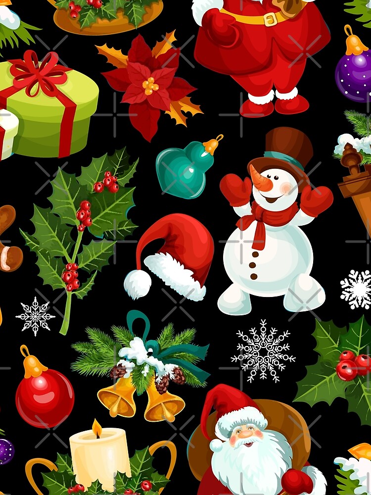 Vintage Festive Christmas Holiday by Lovemountain