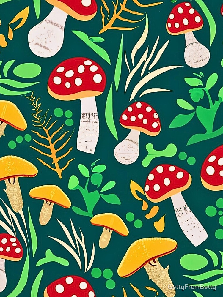 Mushroomsss by GettyFromBetty