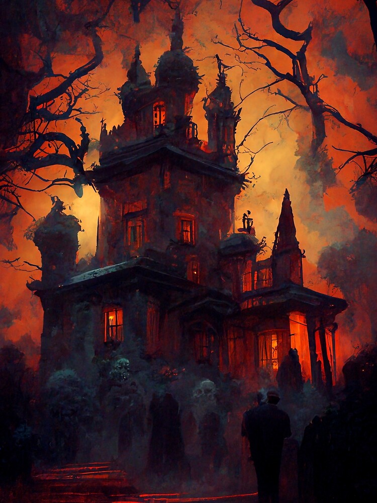 Haunted House by FantasyAI