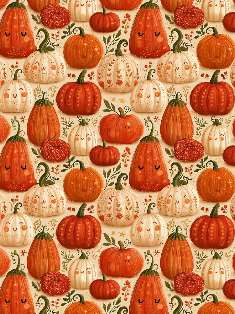 Cute fall pumpkins by The Retro Stop