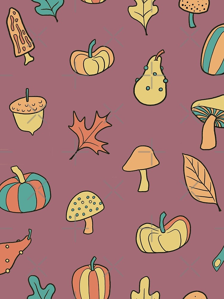 Pumpkins & Mushrooms by jessienam