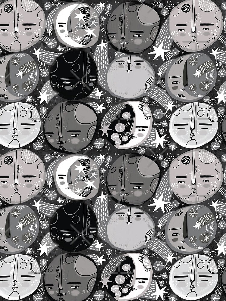 Moon Faces by CynthiaFxo