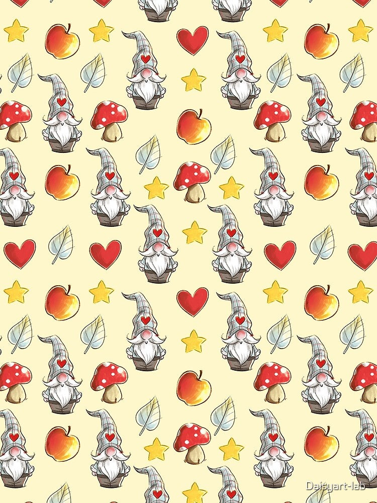 Gnome pattern by Daisyart-lab