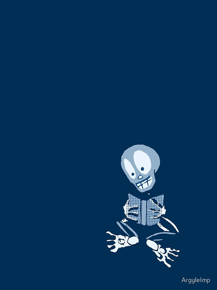 Thrilled Theona Skeleton in Blue by ArgyleImp