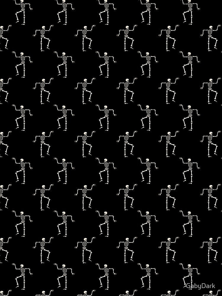 dancing skulls by GabyDark
