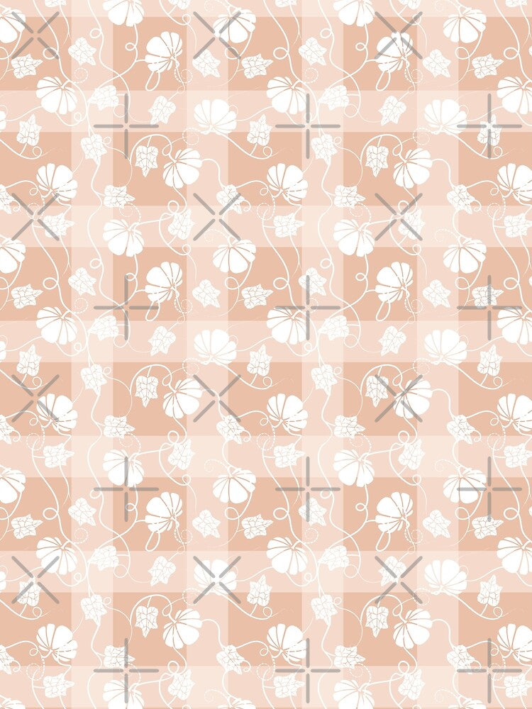 Curly Pumpkin - Harvest - Burnt Orange 2 by Stephanie Fiona Design