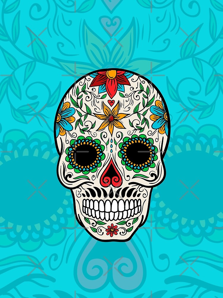 Sugar Skull Pattern by cooldesigns2022
