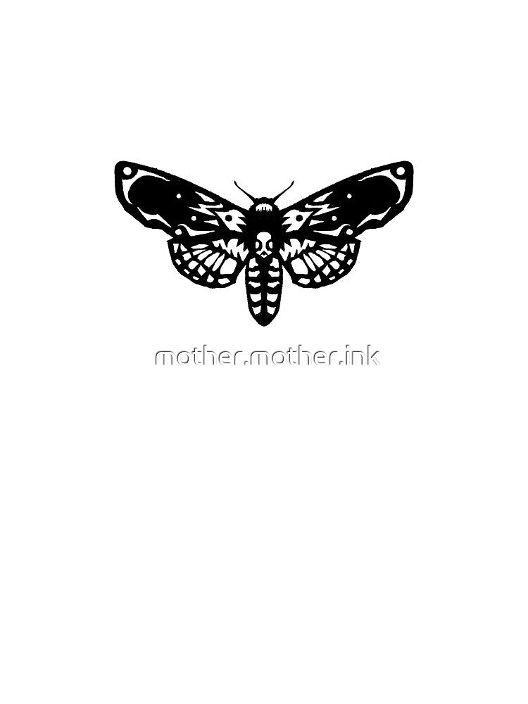 Deaths head moth by mother.mother.ink