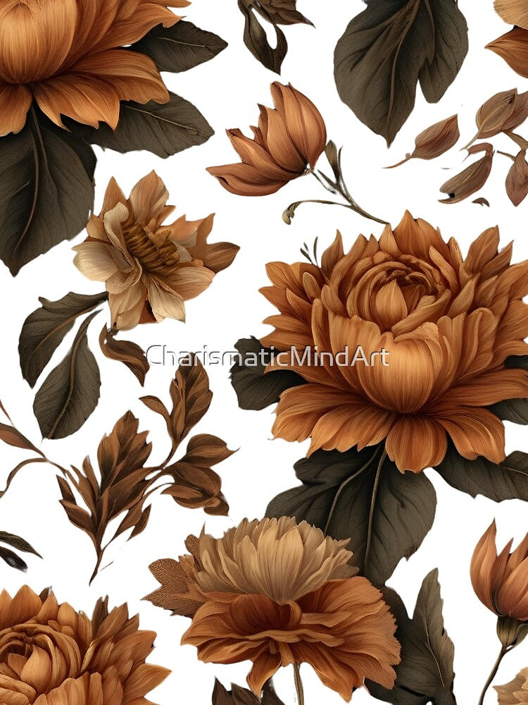 Golden Blooms of Fall by CharismaticMindArt