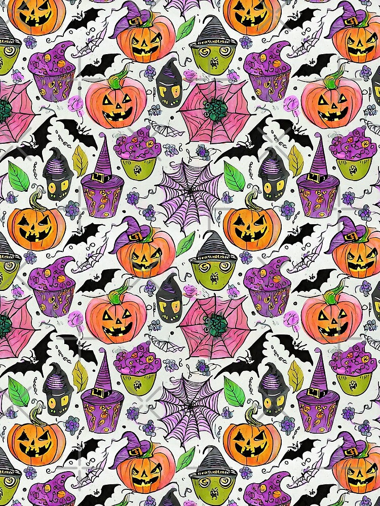 Halloween for kids - Seamless Pattern by Bratak