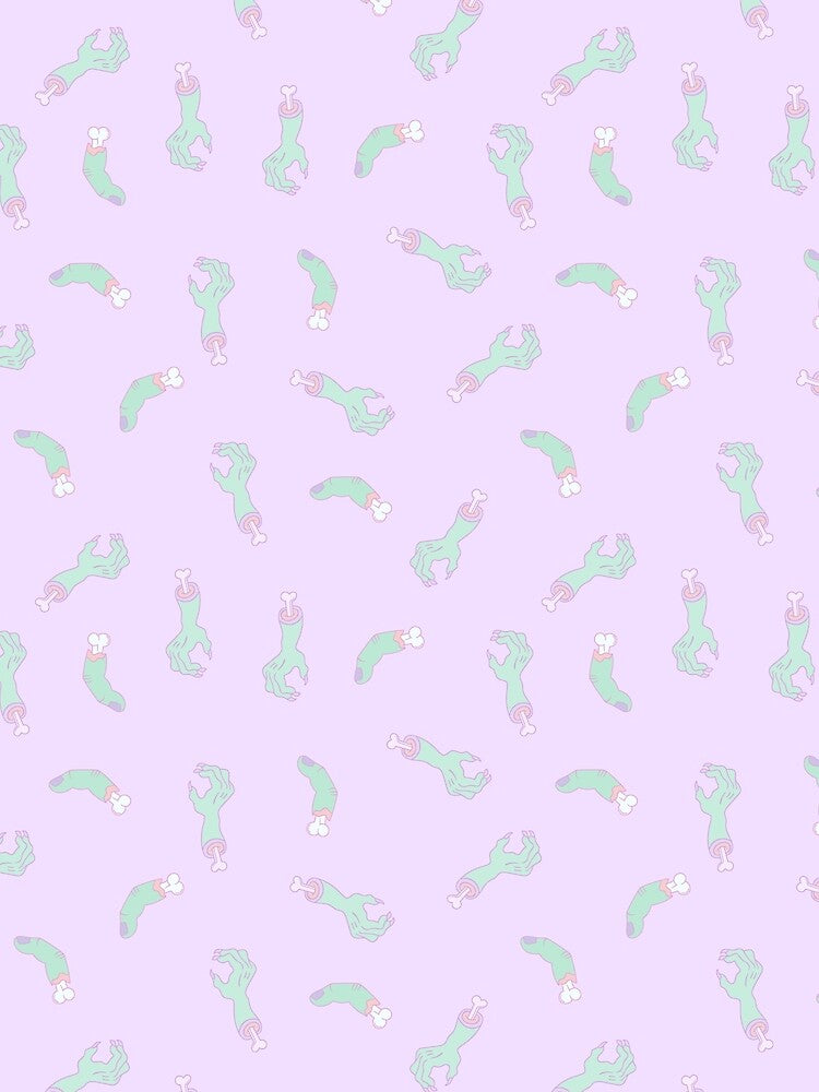 Pastel Zombie Parts by thefinishedswan