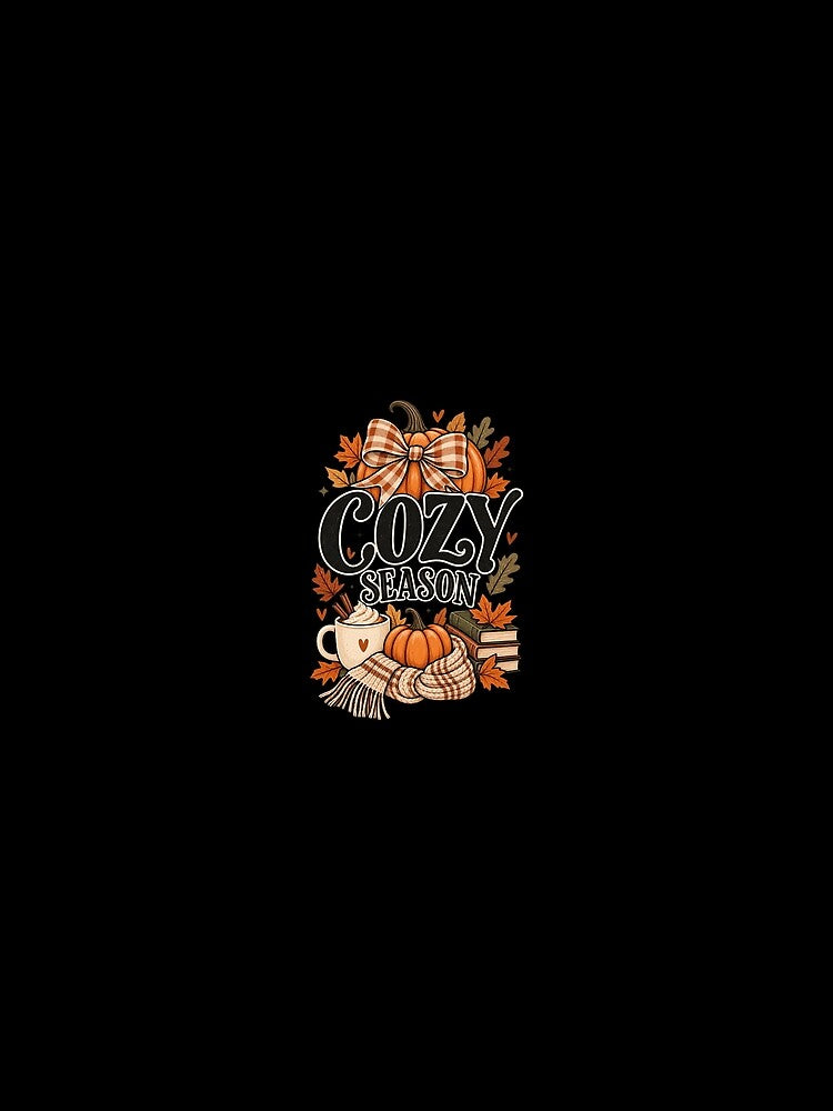Pumpkin Season | Cozy Season T-Shirt & Hats ( PNG Digital Download ) by AZ Atelier