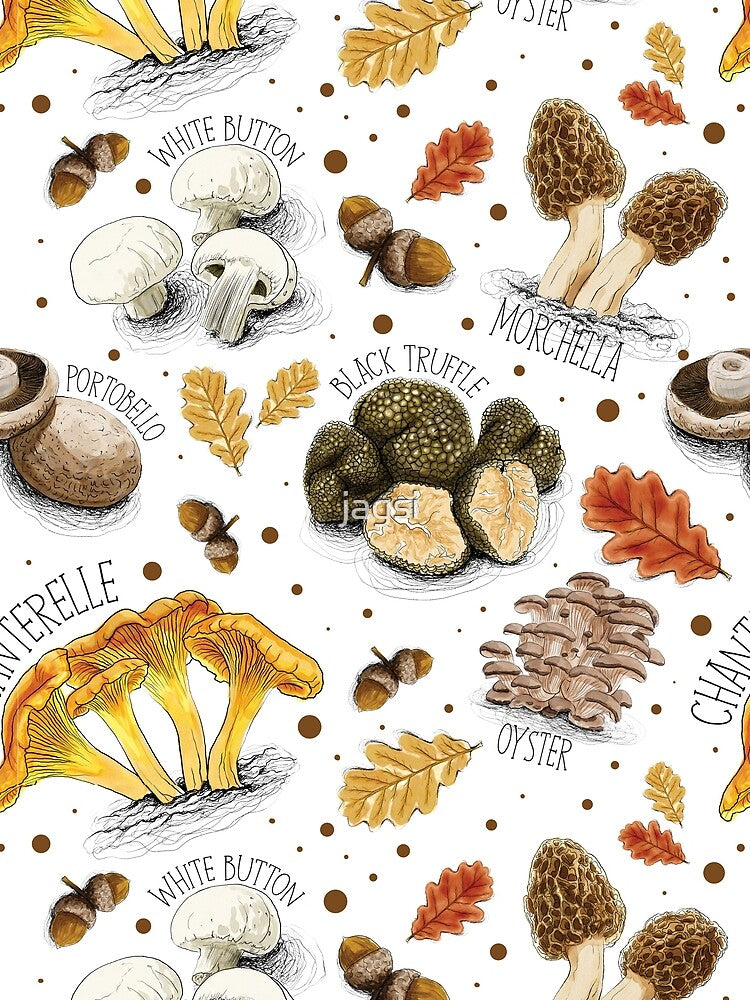 autumnautumn mushrooms by jagsi