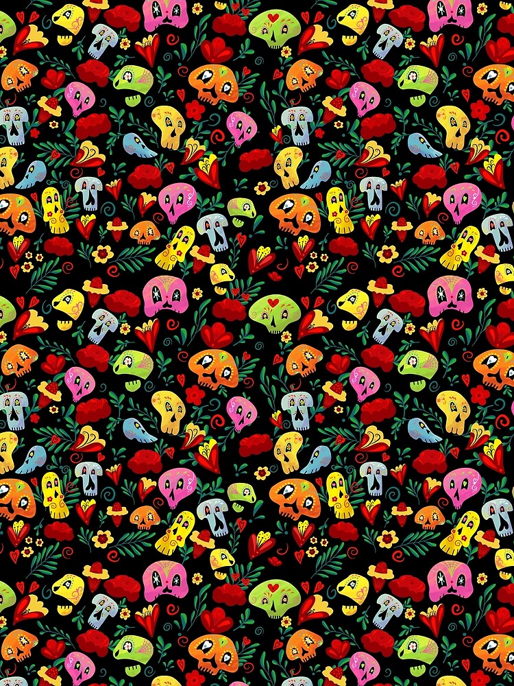 Sugar skulls by BludawgDesigns