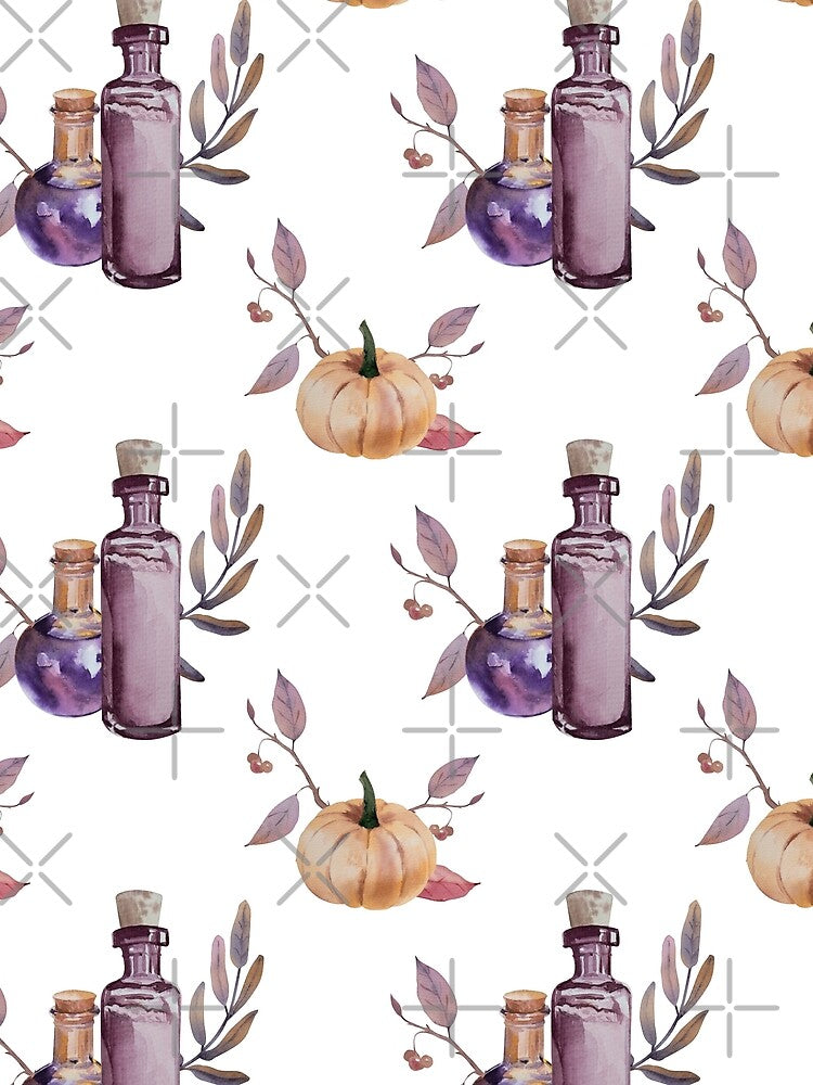 Autumn Pumpkins and Potions by Trinket-Trickster