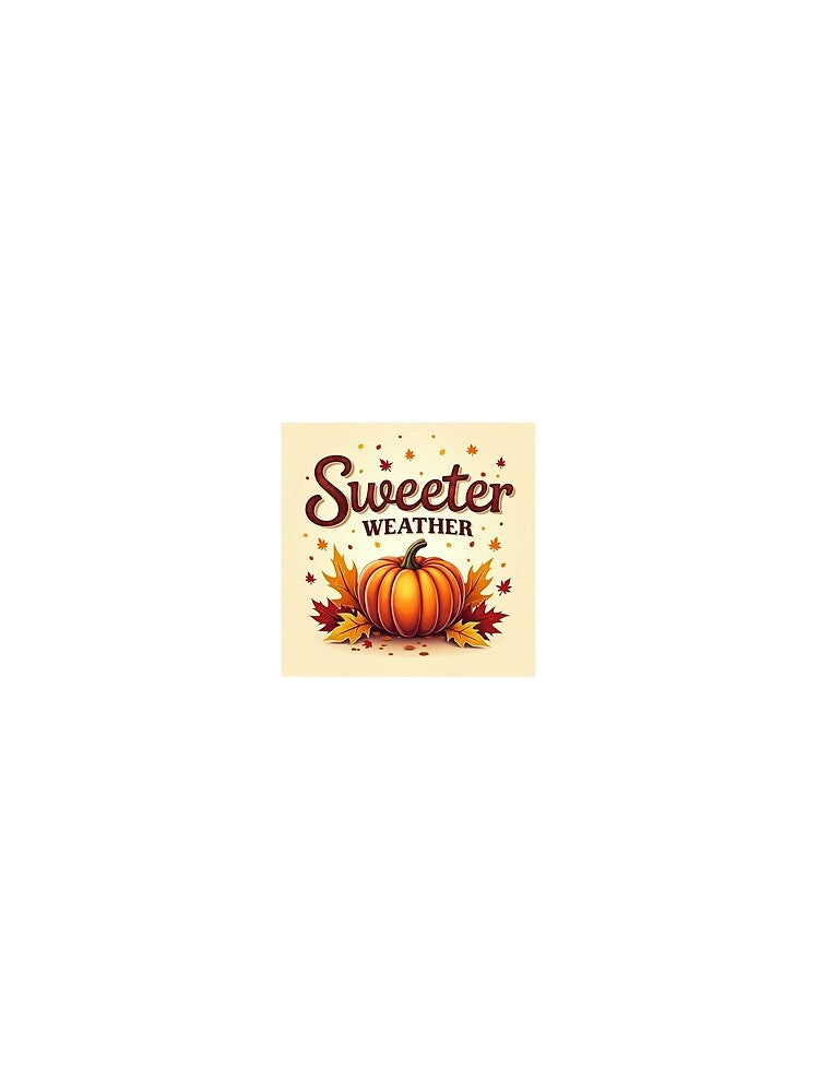 Cozy Autumn "Sweater Weather" Fall T-Shirt by Srahul