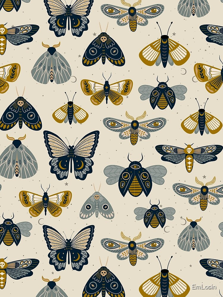 Moth Pattern by EmLosin
