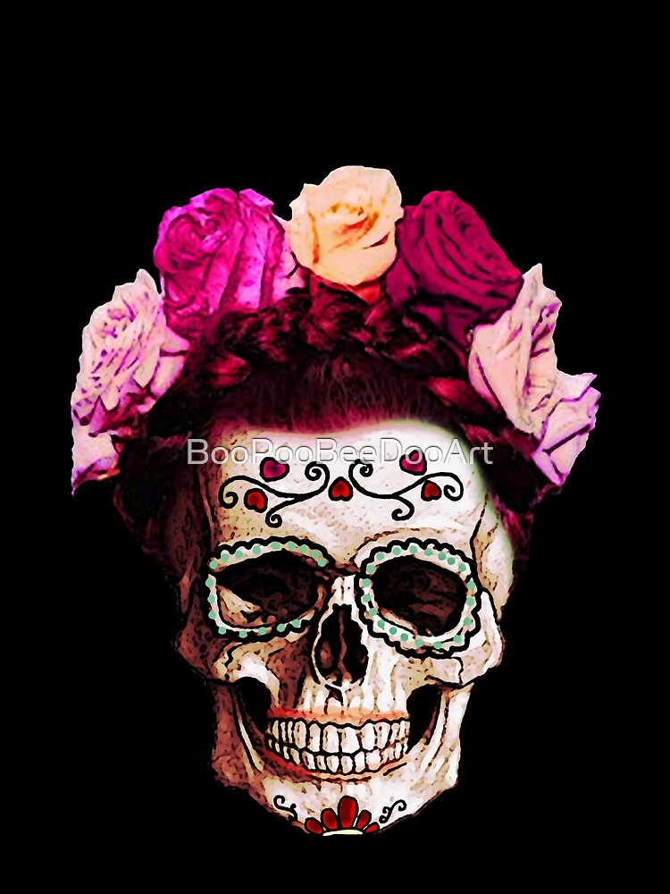 Sugar skull by BooPooBeeDooArt