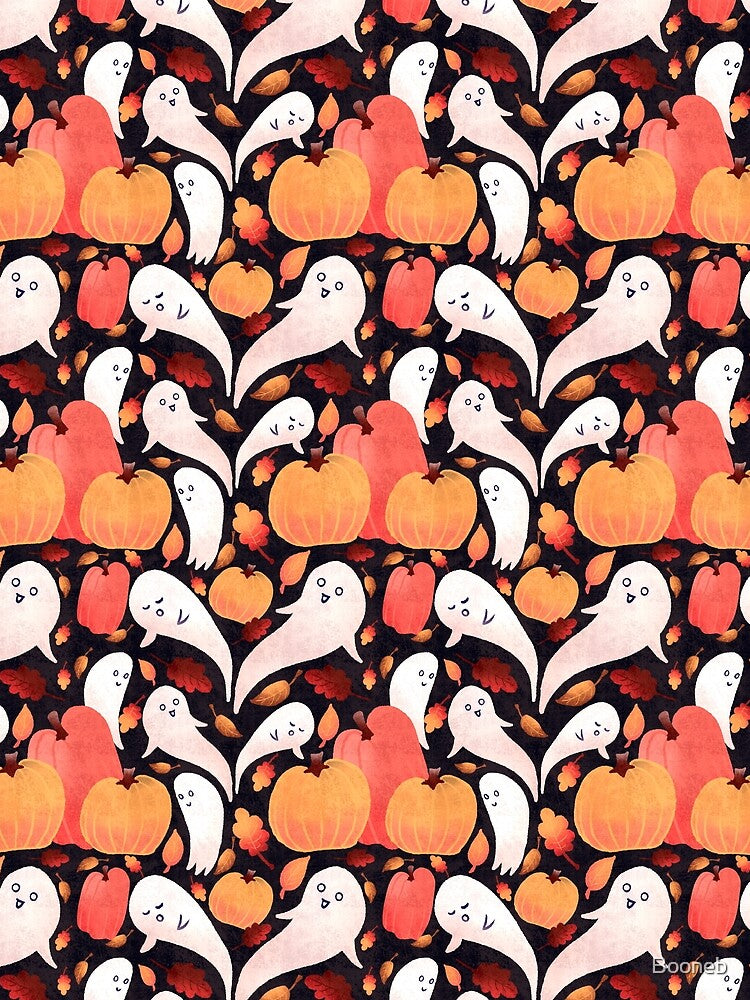Pumpkins & Ghosts by Booneb