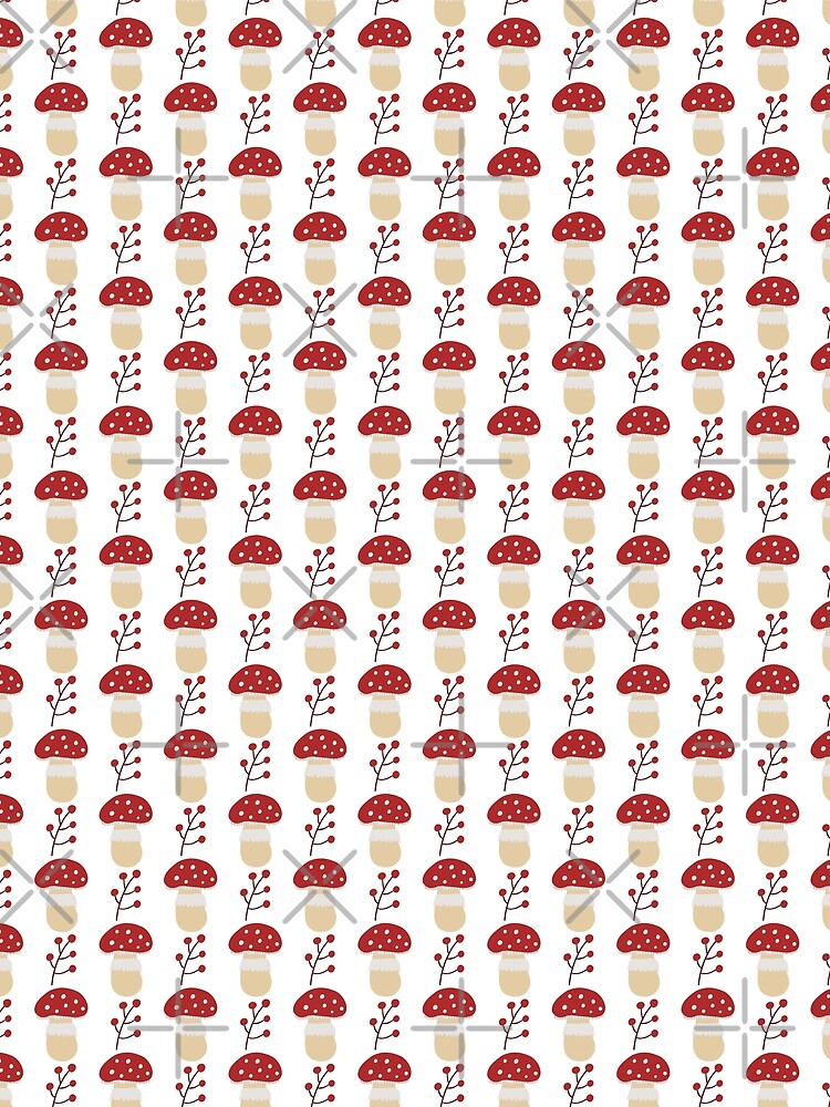 Mushrooms Pattern 5 by SimpleWorksSK