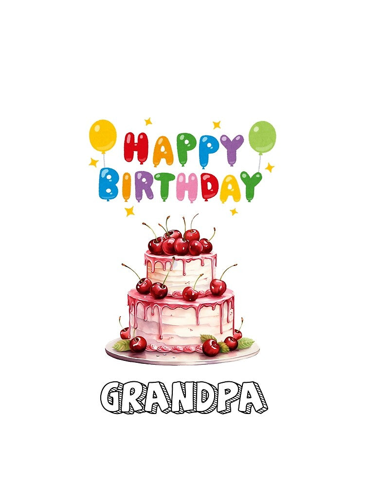 Happy Birthday Grandpa – Loving birthday wishes for the best grandpa by PureHopeStudio