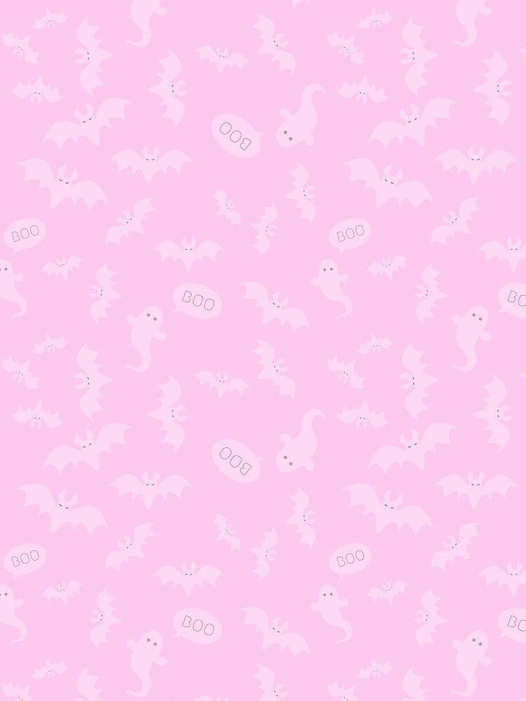Bats & Ghosts - Pink by thefinishedswan